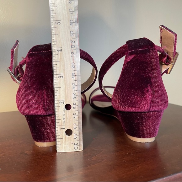Steve Madden Burgundy Margie Wedge, size 6.5 - Picture 12 of 13